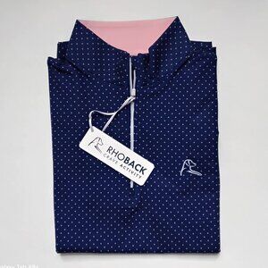 NWT RHOBACK Women's Pullover Performance Q-Zip Quarter Zip - Size small S - $124